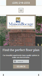 Mobile Screenshot of maisonbocageapt.com